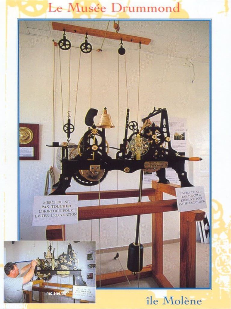 mécanisme et poids horloge YCA MALGORN