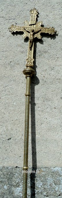 Croix processionnelle de Molène 1896