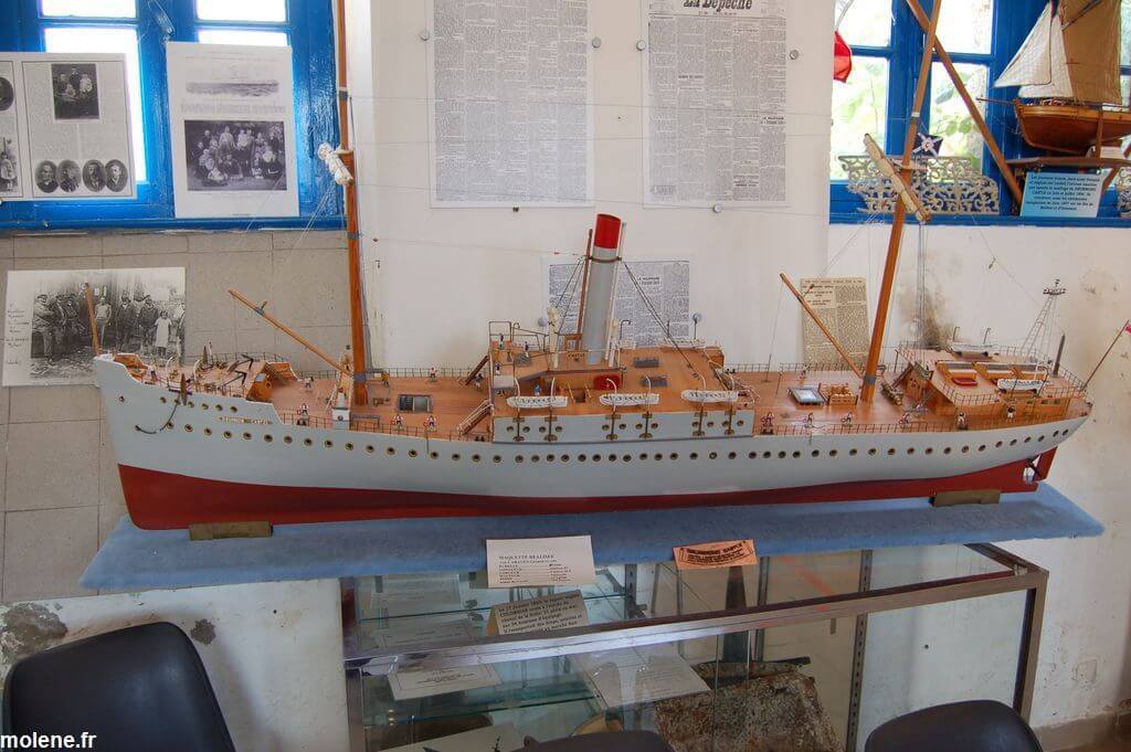 le musée du Drummond Castle à Molène3
