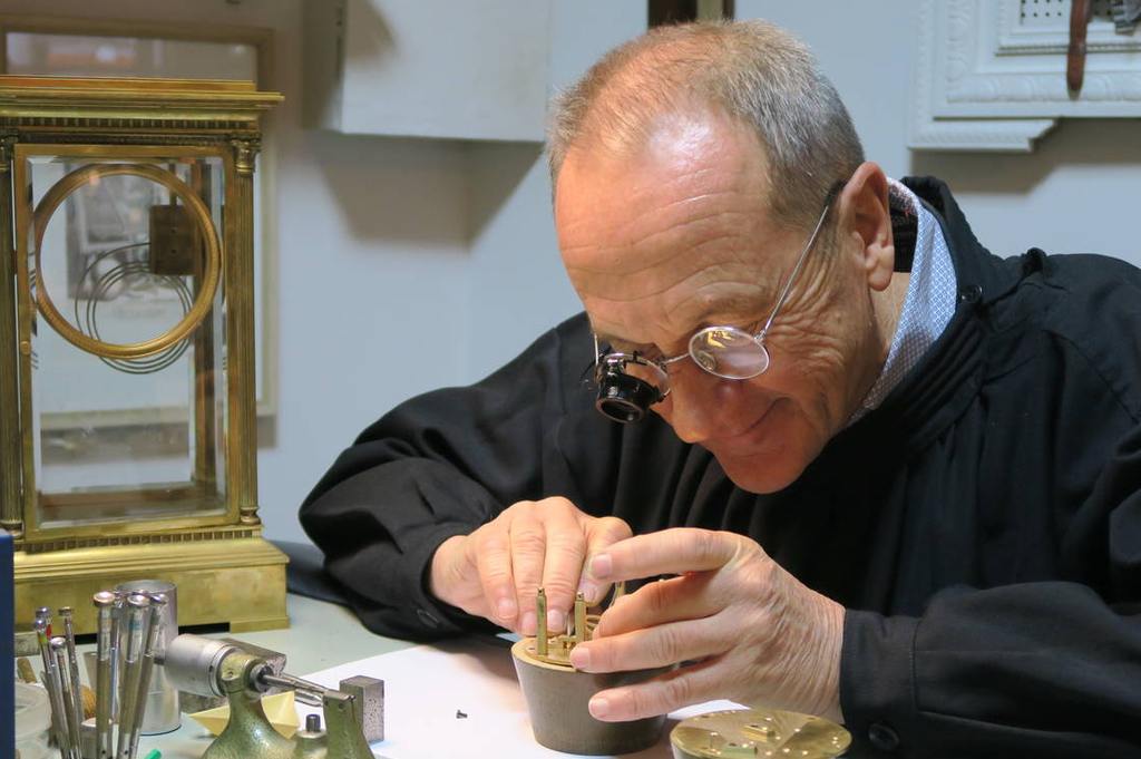 l'horloger brestois Philippe Cottinet