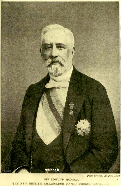 Sir Edmund Monson ambassadeur