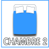 Chambre en mezzanine avec 1 lit double