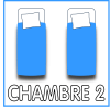 Chambre avec 2 lits 90 Chambre avec 1 lit double