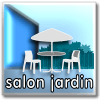 Salon de jardin avec parasol Salon de jardin