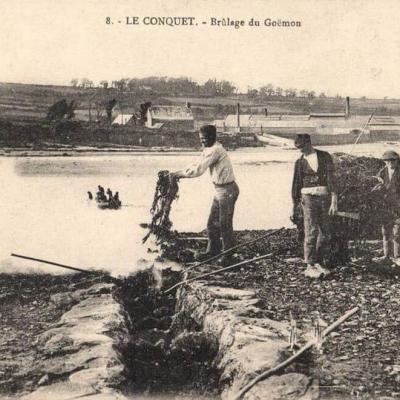 Brulage Du Goemaon Four A Soude Le Conquet