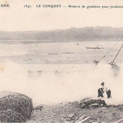Brulage Du Goemon Le Conquet Ref 1547