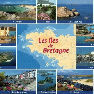 Les Iles De Bretagne Editions Dartjack Ref 5463