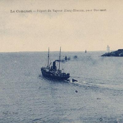 Depart Du Vapeur Enez Eussa Editions P.rouet