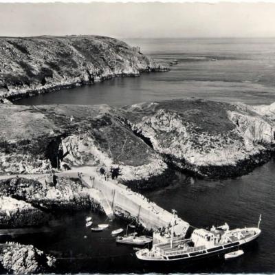 En Avion Au Dessus De Ouessant Editions Lapie 39nb Postee En 1962