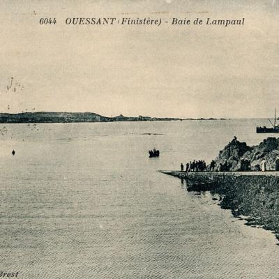 Arrivee Du Vapeur Le Travailleur En Baie De Lampual Editions Ft Brest Ref6044 Postee En 1929