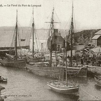 Le Port De Lampaul Et La Louise Au Large Editions E Lebihan Ref 64