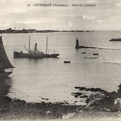 Ouessant La Baie De Lampaul Et Le Travailleur Photo Franois Tourmen Refft56a