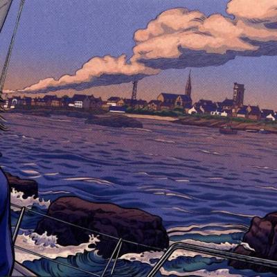 Molene Phare Des Trois Pierres Editions Tons Et Lumieres Illustration Dominique Osuch