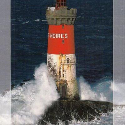 Cp Phare Pierres Noires