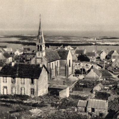 Molene Et Ledenez Panorama Est Photo N.masson Postee En 1953