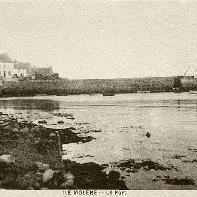 Ile Molene Le Port 1951