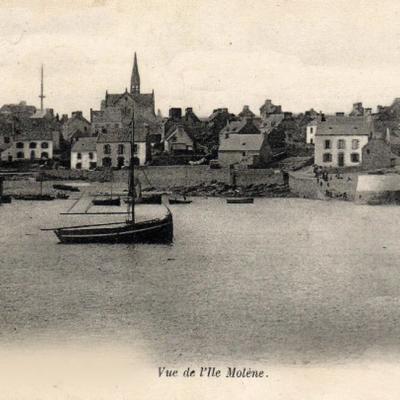 Vue de l'île Molène