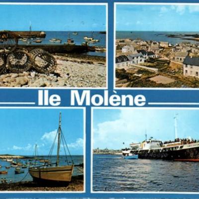 Vues De Molene Editions Artaud Postee En 1972