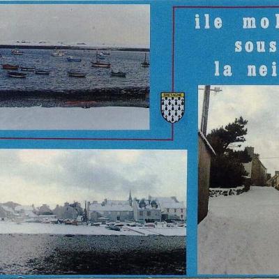Vues De Molene Sous La Neige Editions Artaud Ref196 29