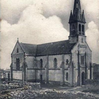 Cpa Eglise De Molene