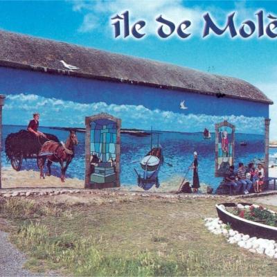 Fresque Abri Du Roussin Editions Amicale Molenaise Photo Studio Claude