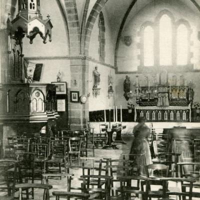 Molene Interieur De L Eglise Collection Privee